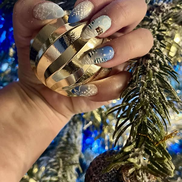 Nail art Noel